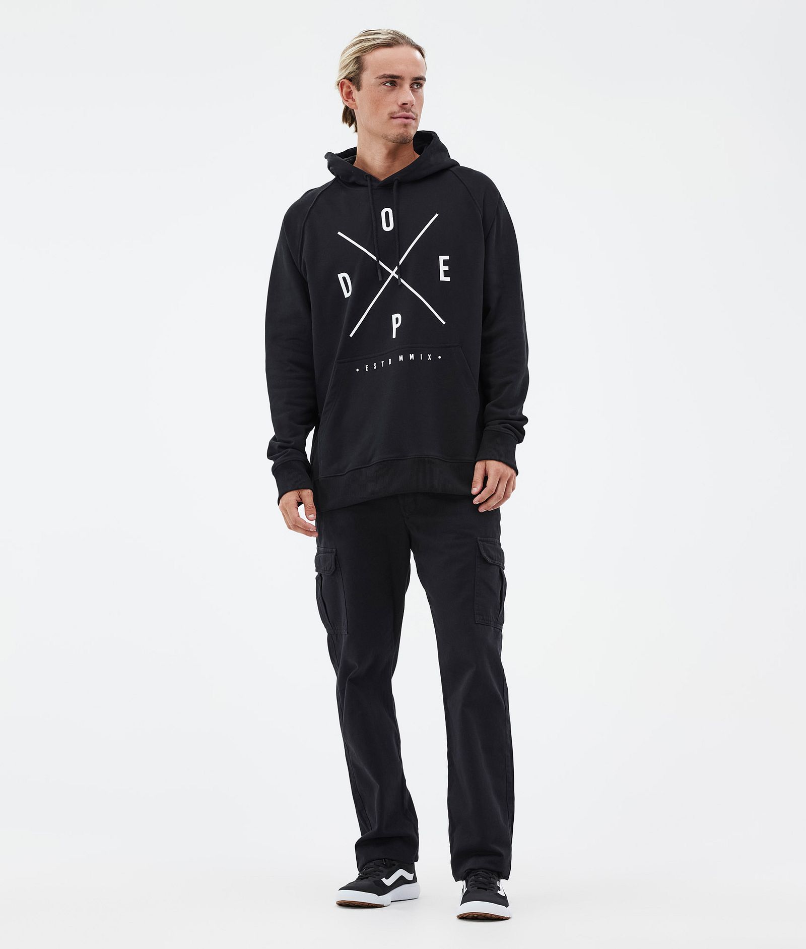 Dope Common Hood Herre 2X-Up Black, Bilde 3 av 6