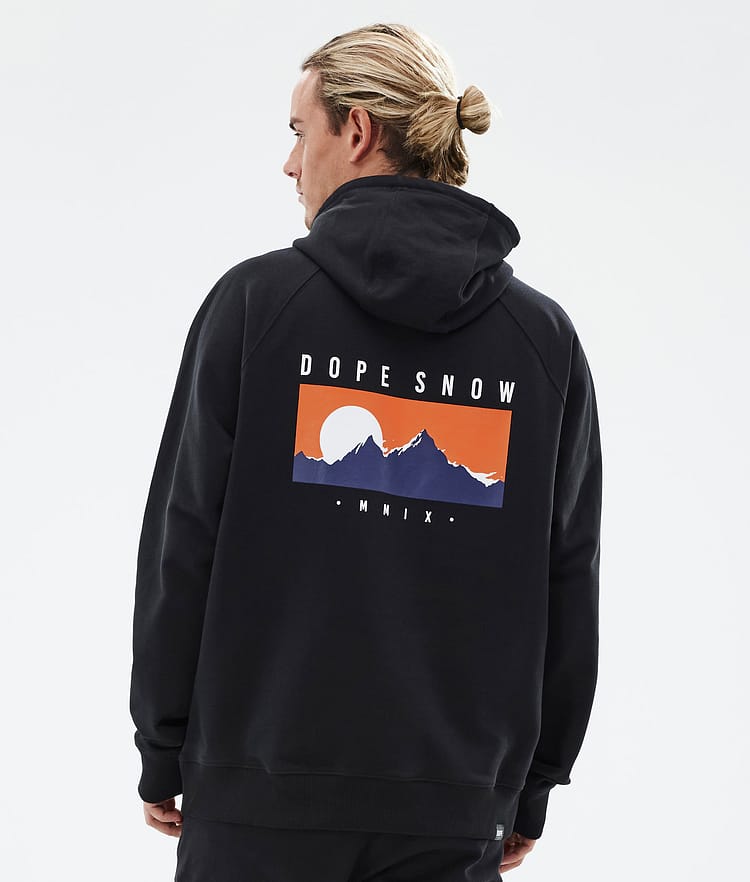 Dope Common Hood Herre Silhouette Black