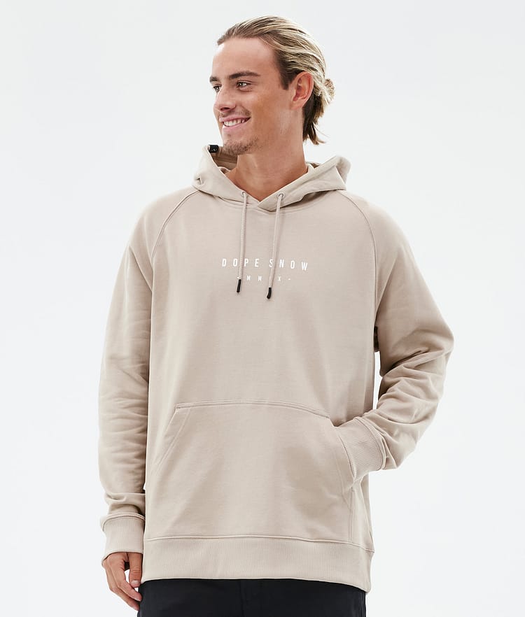 Dope Common Hood Herre Silhouette Sand, Bilde 2 av 7
