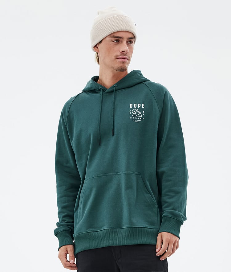 Dope Common Hood Herre Summit Bottle Green, Bilde 2 av 7