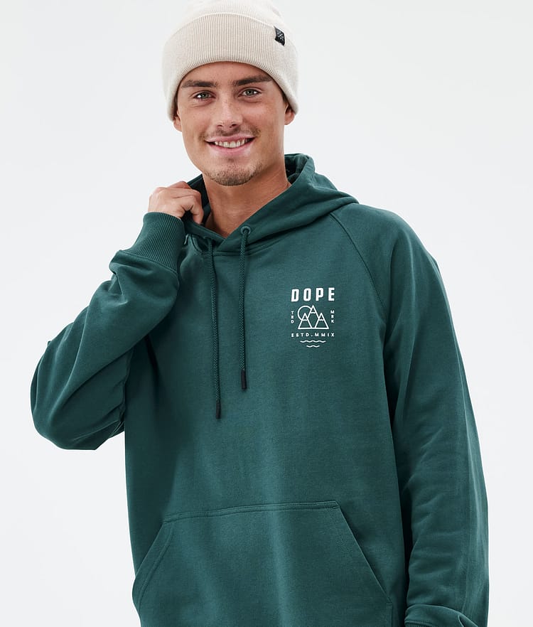 Dope Common Hood Herre Summit Bottle Green, Bilde 3 av 7