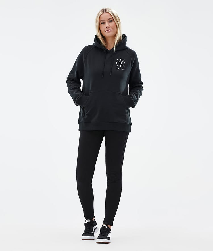 Dope Common W Hood Dame 2X-Up Black, Bilde 5 av 7