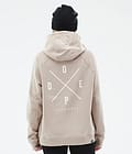 Dope Common W Hood Dame 2X-Up Sand