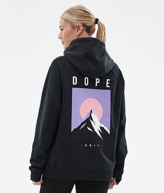 Dope Common W Hood Dame Black