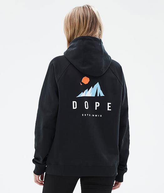 Dope Common W Hood Dame Black