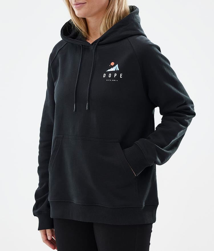 Dope Common W Hood Dame Ice Black, Bilde 6 av 7