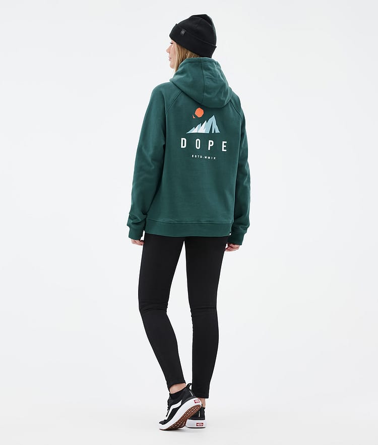 Dope Common W Hood Dame Ice Bottle Green, Bilde 4 av 7