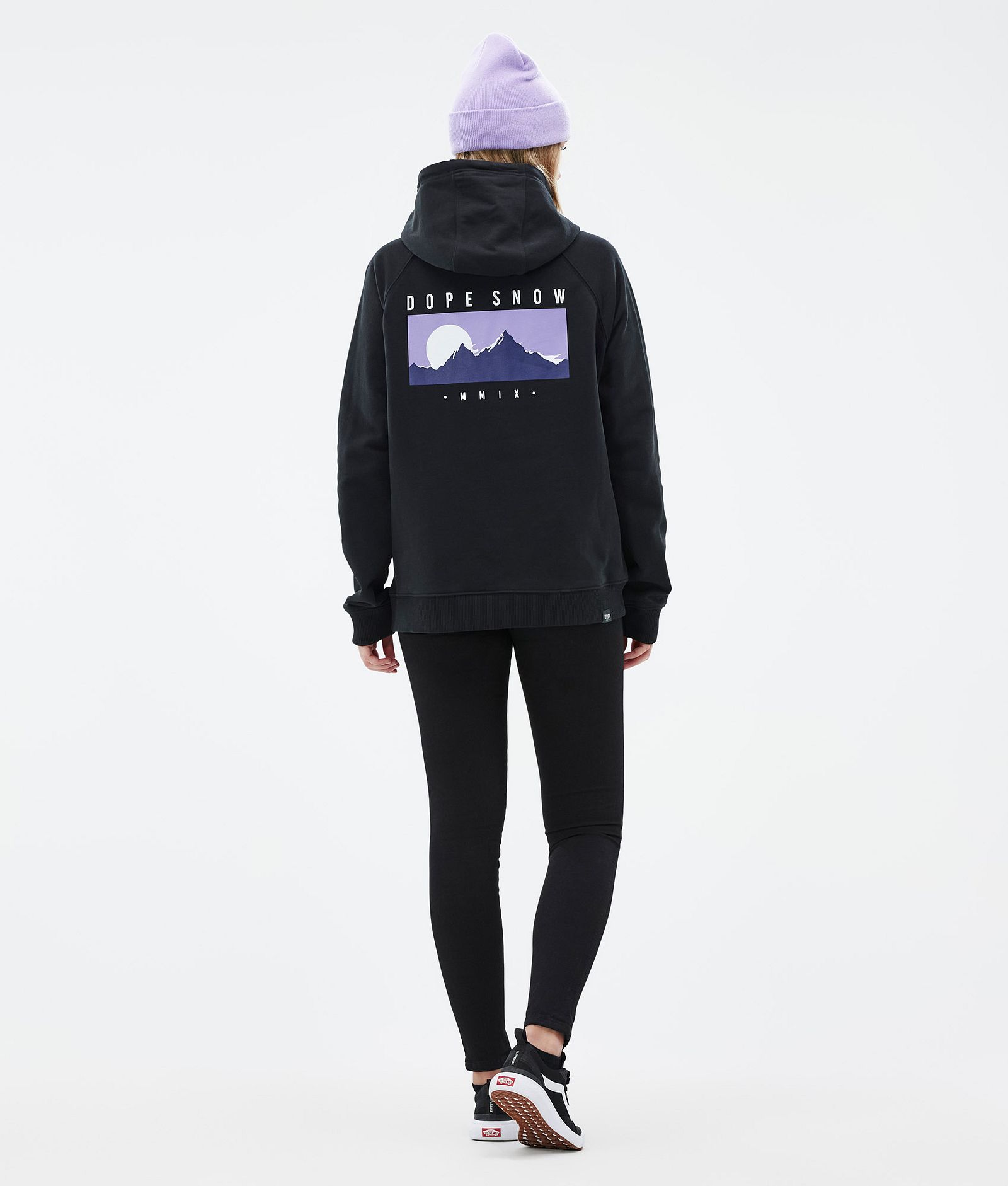 Dope Common W Hood Dame Silhouette Black, Bilde 4 av 7