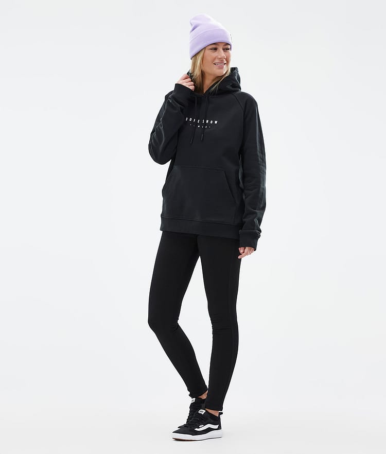 Dope Common W Hood Dame Silhouette Black, Bilde 5 av 7