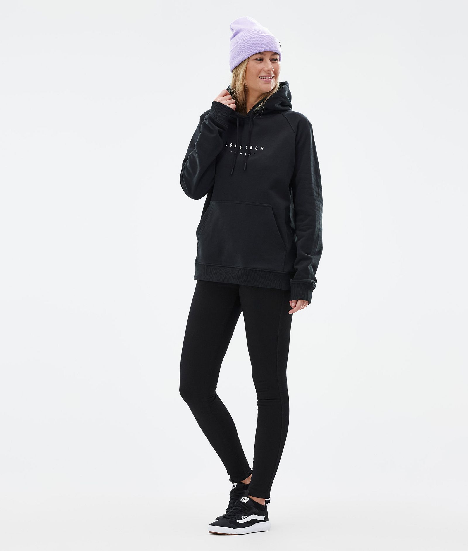 Dope Common W Hood Dame Silhouette Black, Bilde 5 av 7