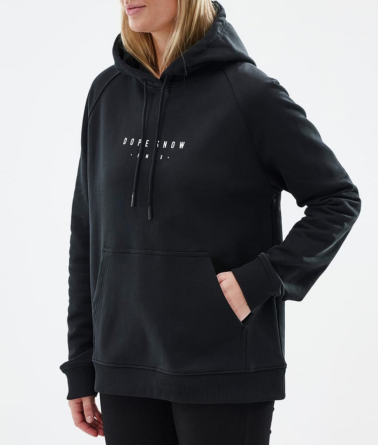 Dope Common W Hood Dame Silhouette Black