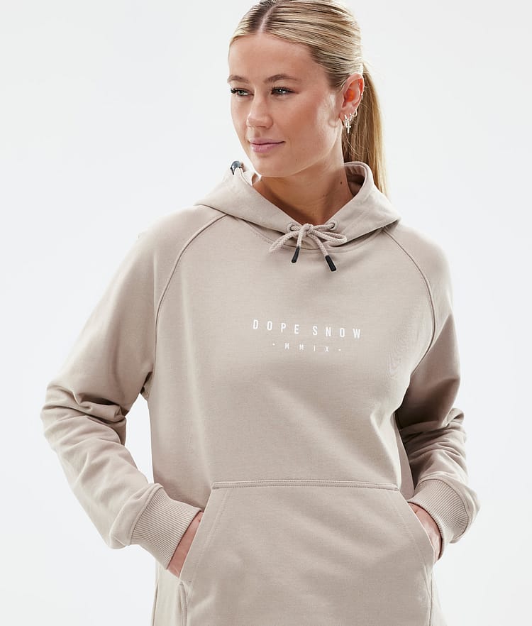 Dope Common W Hood Dame Silhouette Sand, Bilde 3 av 7