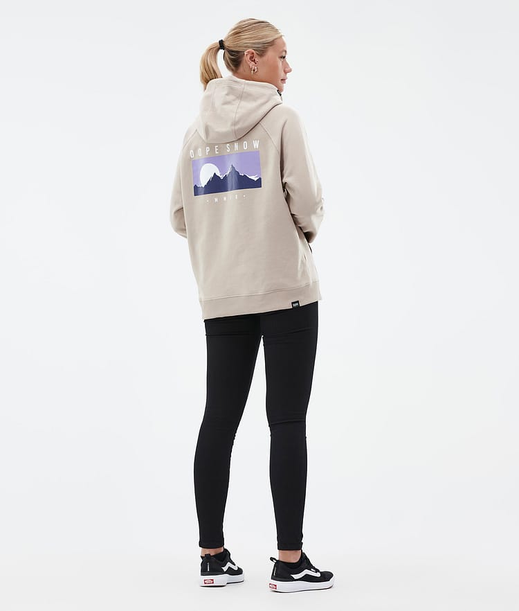 Dope Common W Hood Dame Silhouette Sand, Bilde 4 av 7