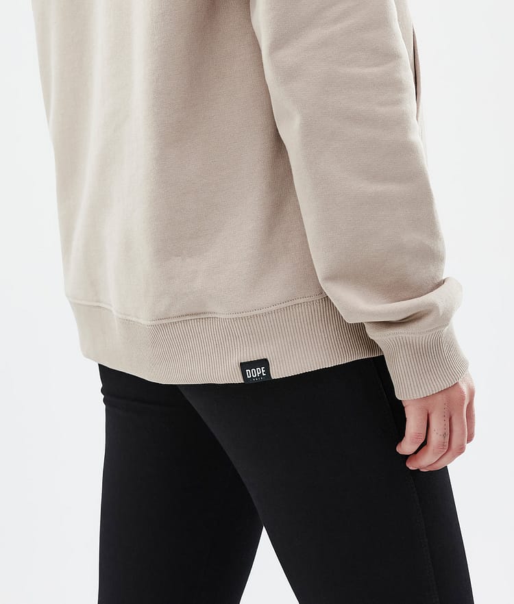 Dope Common W Hood Dame Silhouette Sand, Bilde 7 av 7