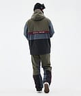 Dope Legacy Track Snowboardjakke Herre Olive Green/Burgundy/Metal Blue/Black, Bilde 4 av 8