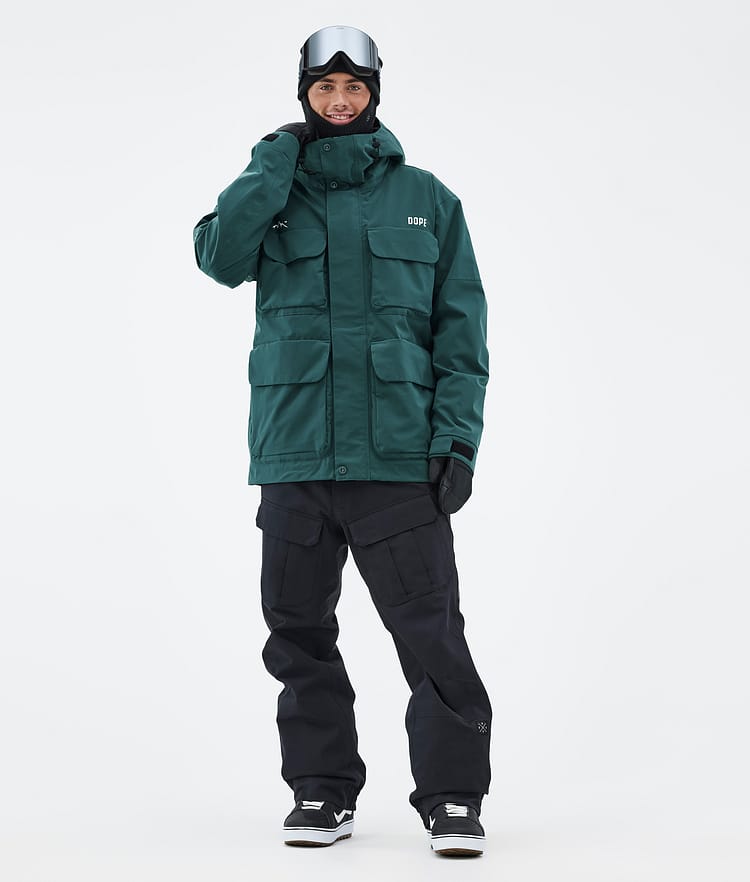 Dope Zenith Snowboardjakke Herre Bottle Green, Bilde 2 av 10