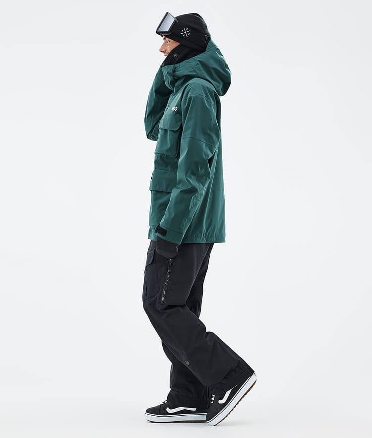 Dope Zenith Snowboardjakke Herre Bottle Green, Bilde 3 av 10