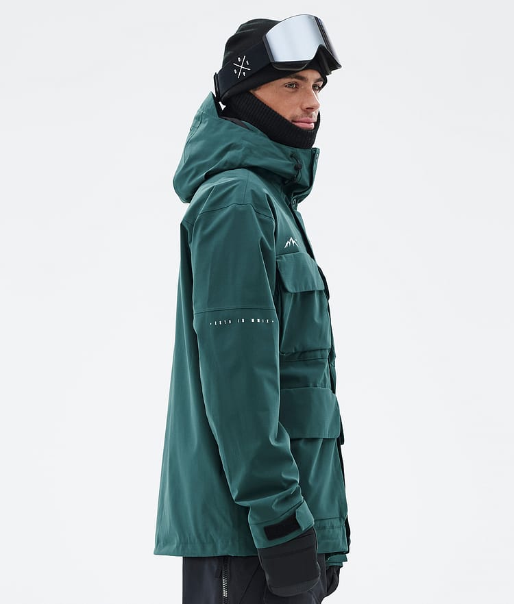 Dope Zenith Snowboardjakke Herre Bottle Green