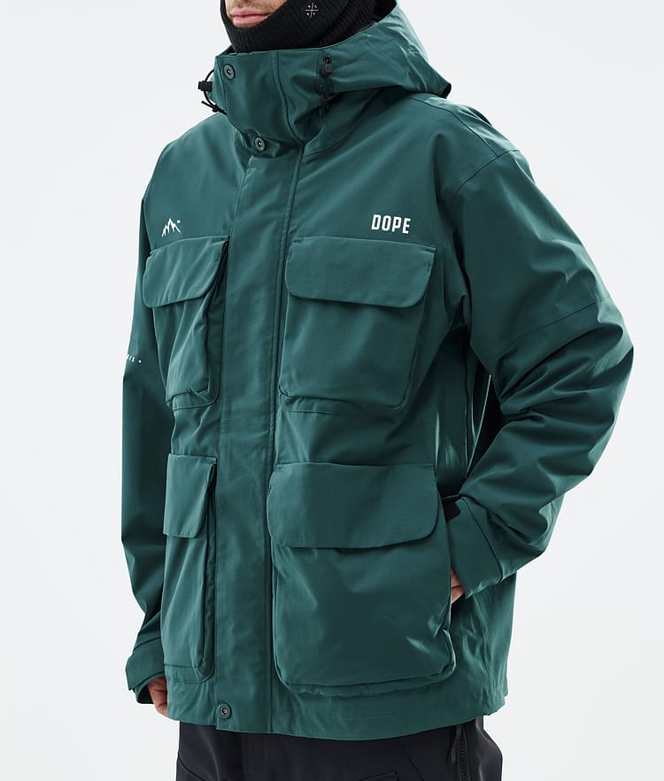 Dope Zenith Snowboardjakke Herre Bottle Green