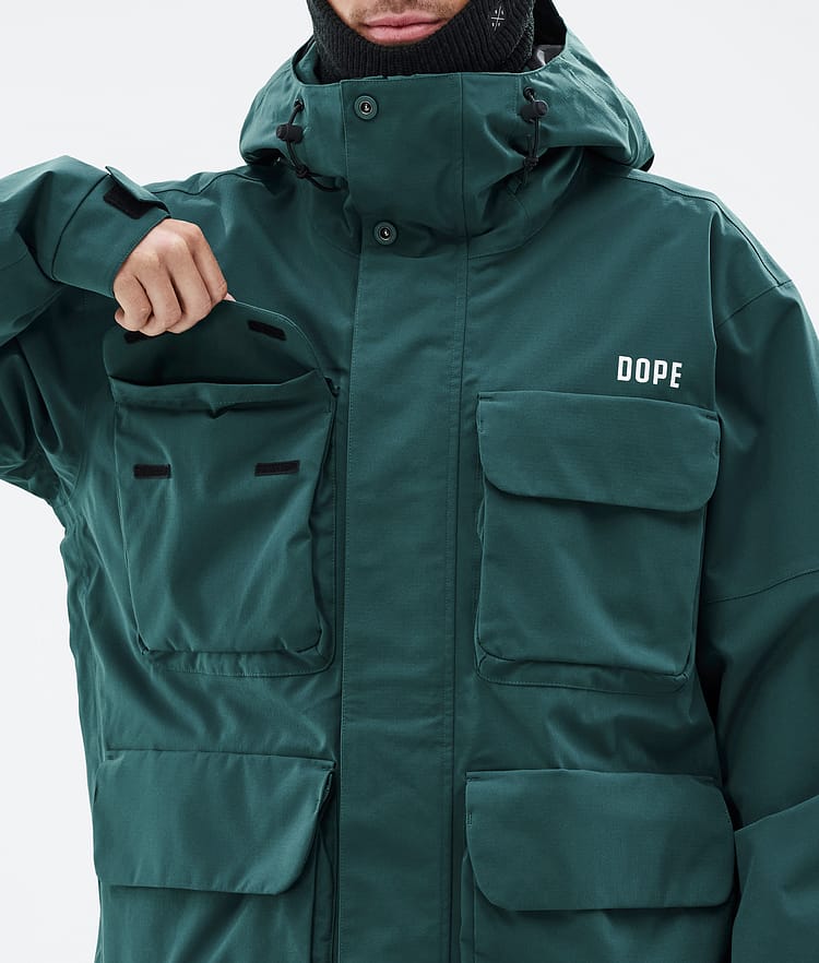 Dope Zenith Skijakke Herre Bottle Green, Bilde 8 av 10