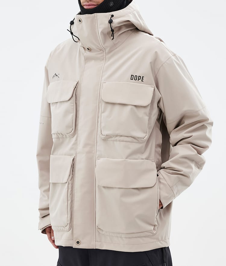 Dope Zenith Snowboardjakke Herre Sand