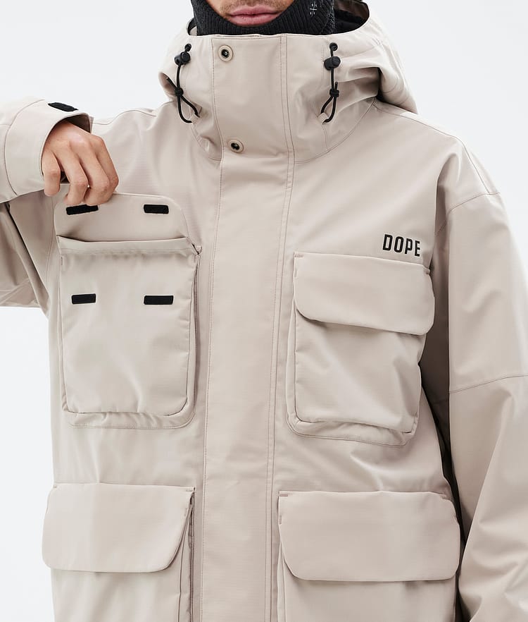 Dope Zenith Snowboardjakke Herre Sand