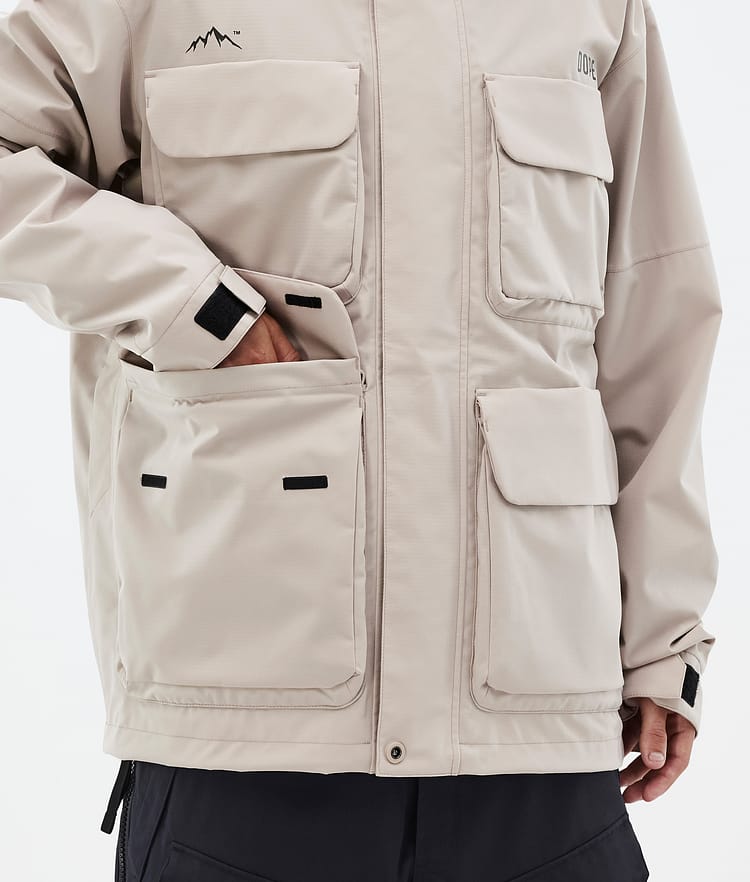 Dope Zenith Snowboardjakke Herre Sand Renewed, Bilde 10 av 11