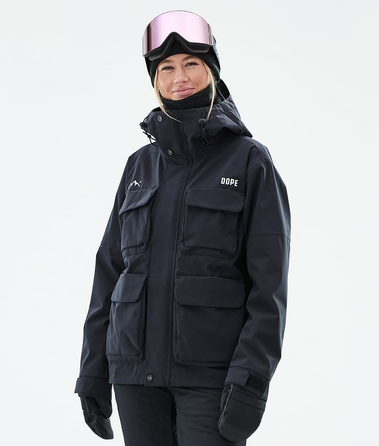 Dope Zenith W Snowboardjakke Dame Black, Bilde 1 av 10