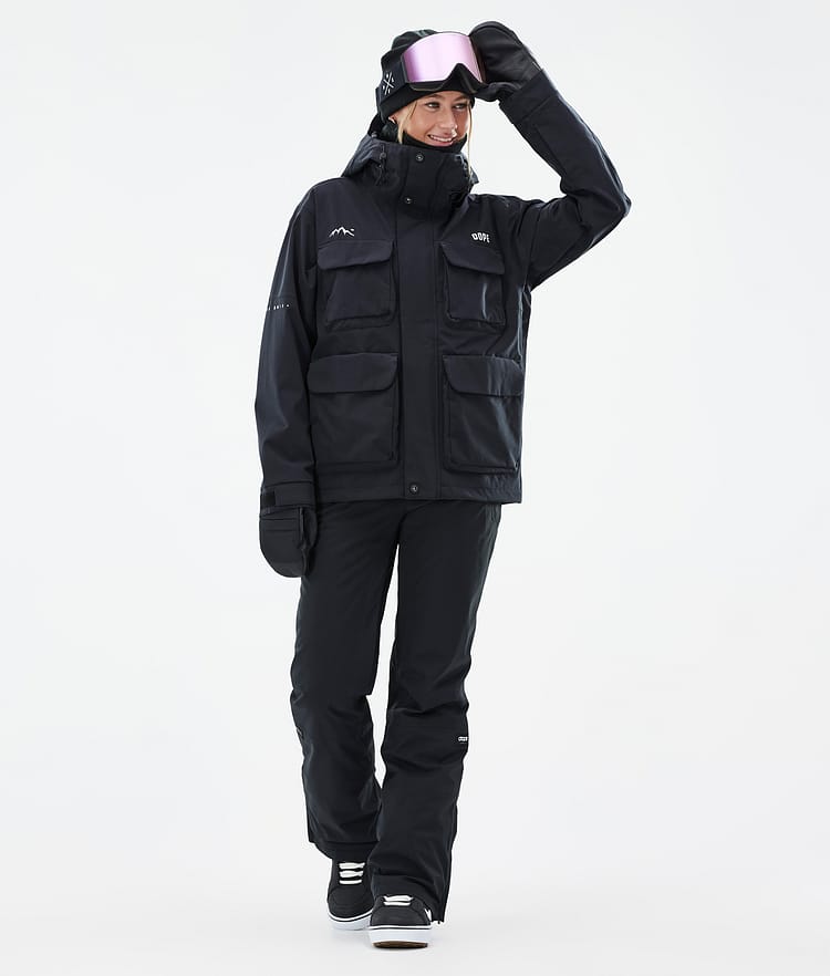 Dope Zenith W Snowboardjakke Dame Black, Bilde 2 av 10