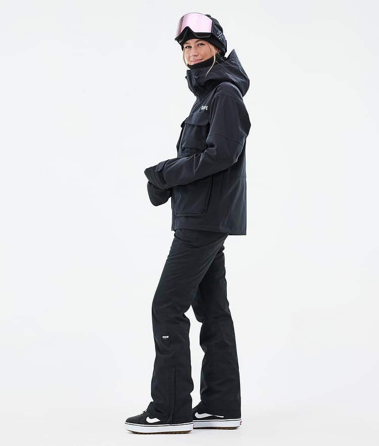 Dope Zenith W Snowboardjakke Dame Black, Bilde 3 av 10