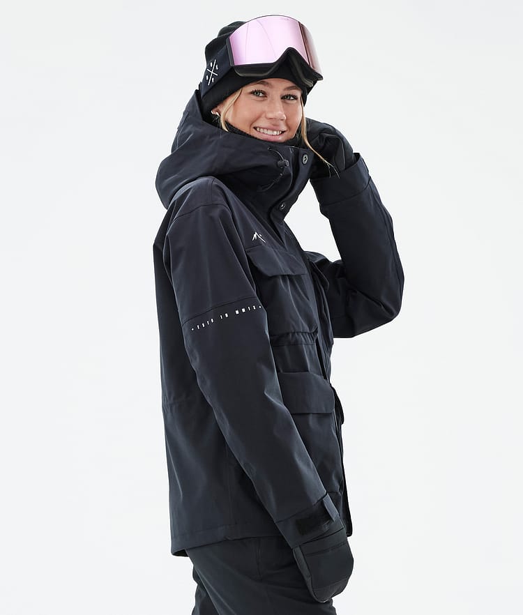 Dope Zenith W Snowboardjakke Dame Black, Bilde 5 av 10