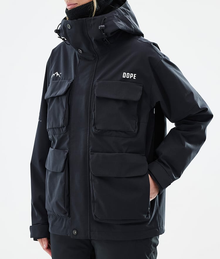 Dope Zenith W Snowboardjakke Dame Black, Bilde 7 av 10
