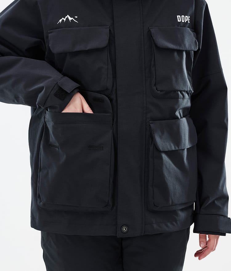 Dope Zenith W Snowboardjakke Dame Black, Bilde 9 av 10