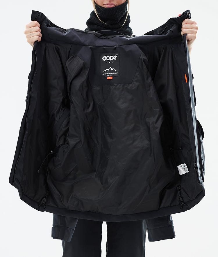 Dope Zenith W Snowboardjakke Dame Black, Bilde 10 av 10