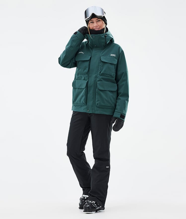 Dope Zenith W Skijakke Dame Bottle Green, Bilde 2 av 10