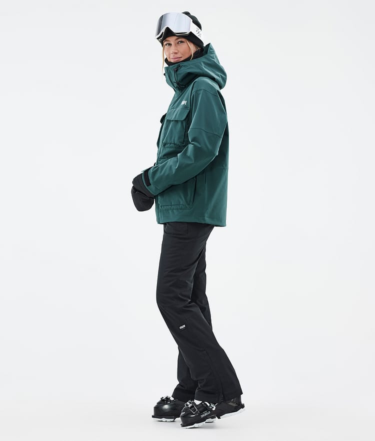 Dope Zenith W Skijakke Dame Bottle Green, Bilde 3 av 10