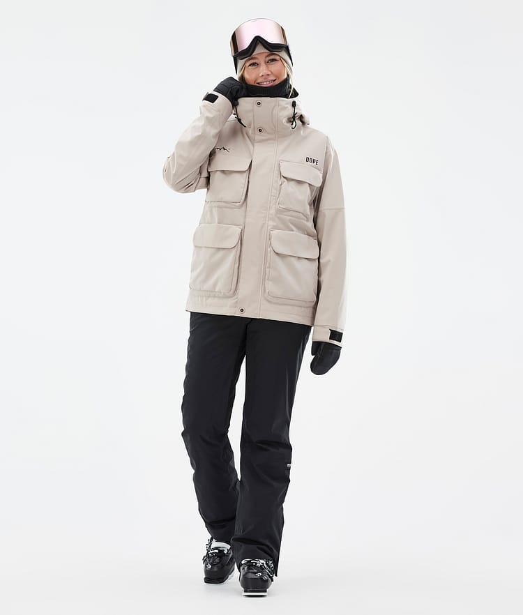 Dope Zenith W Skijakke Dame Sand, Bilde 2 av 10
