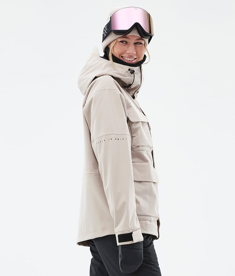 Dope Zenith W Snowboardjakke Dame Sand Renewed, Bilde 5 av 10