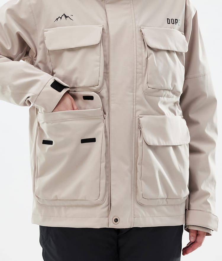 Dope Zenith W Snowboardjakke Dame Sand Renewed, Bilde 9 av 10