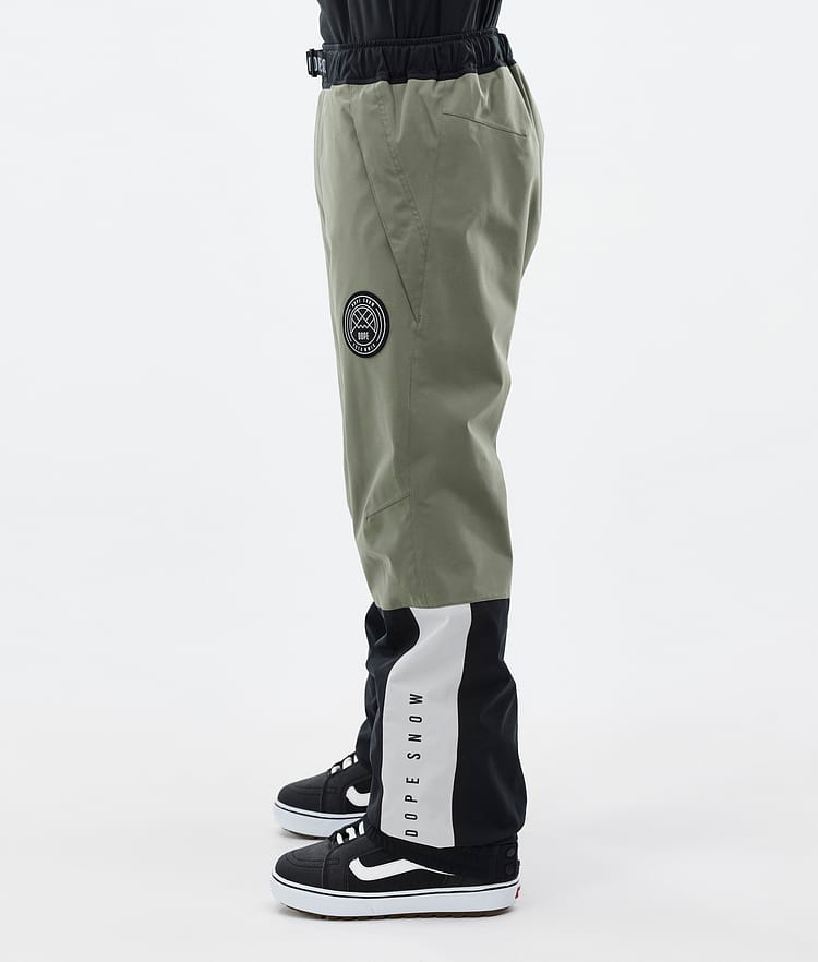 Dope Blizzard Track Snowboardbukse Herre Greenish/Light Grey/Black/Blue Steel, Bilde 3 av 5