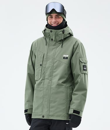 Dope Adept Skijakke Herre Moss Green