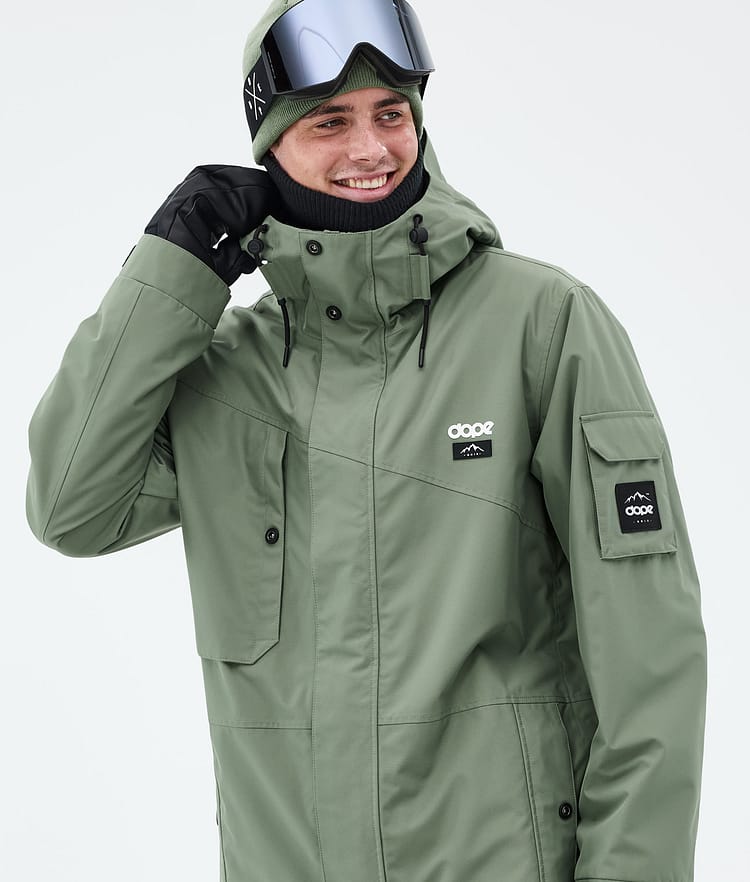 Dope Adept Snowboardjakke Herre Moss Green, Bilde 2 av 10