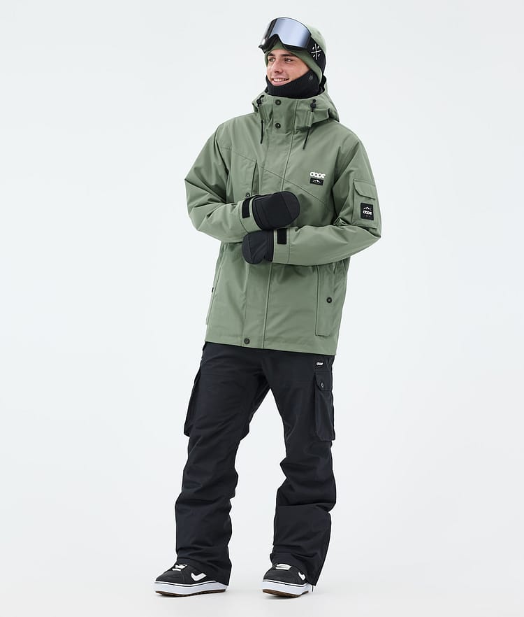 Dope Adept Snowboardjakke Herre Moss Green, Bilde 3 av 10