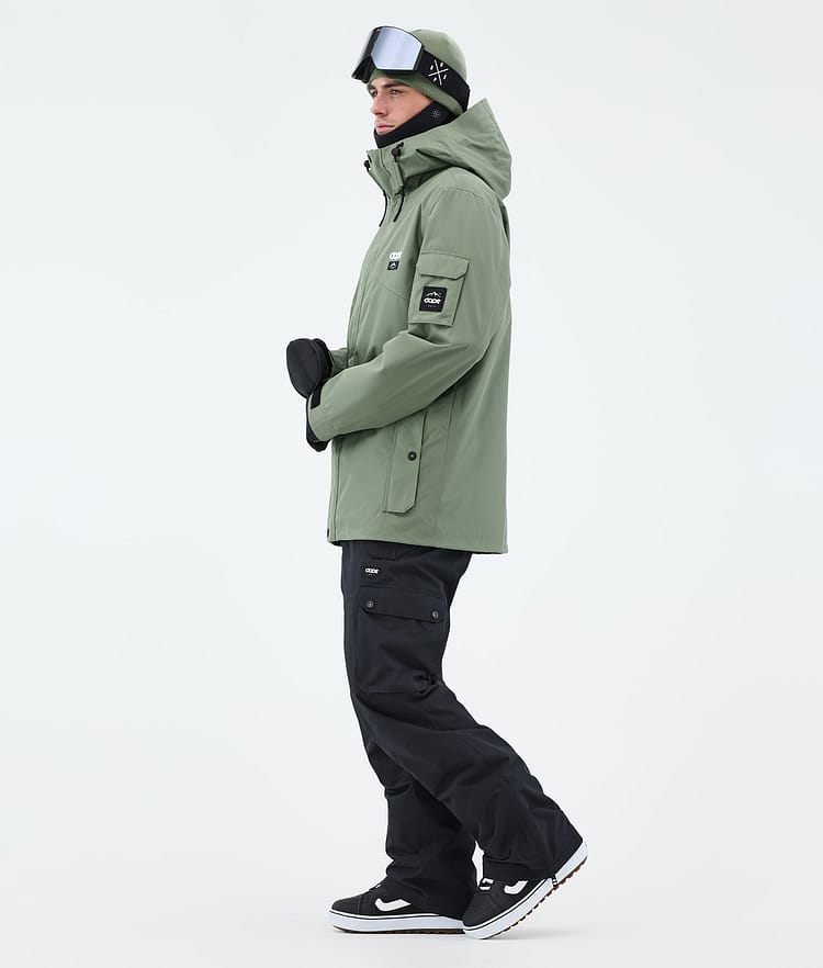 Dope Adept Snowboardjakke Herre Moss Green, Bilde 4 av 10