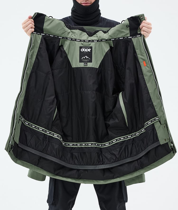 Dope Adept Skijakke Herre Moss Green, Bilde 10 av 10