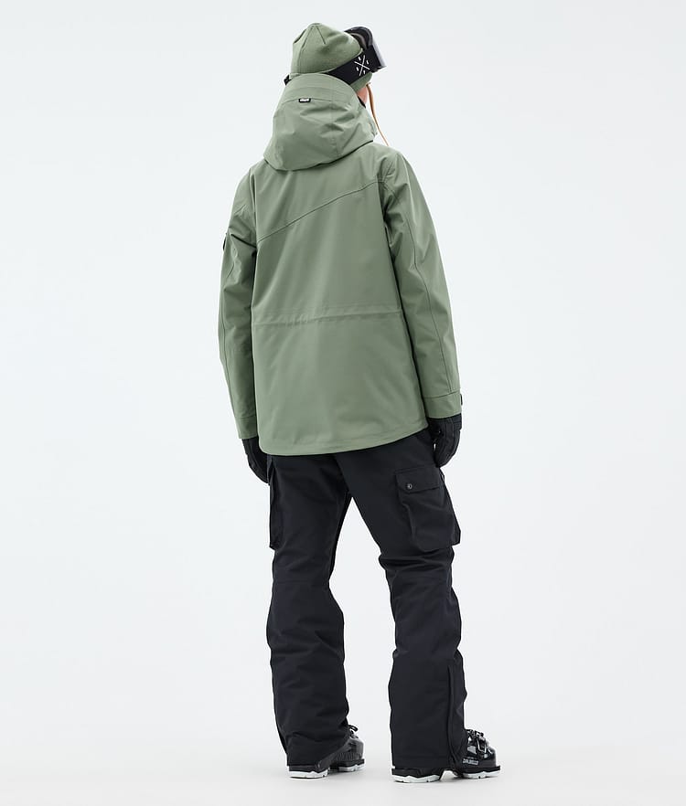 Dope Adept W Skijakke Dame Moss Green, Bilde 4 av 9