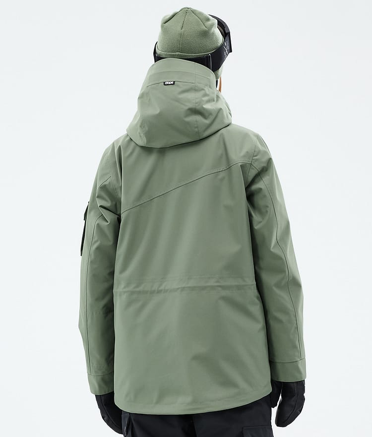 Dope Adept W Skijakke Dame Moss Green, Bilde 6 av 9