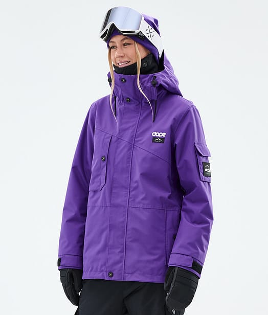Dope Adept W Snowboardjakke Dame Vivid Purple