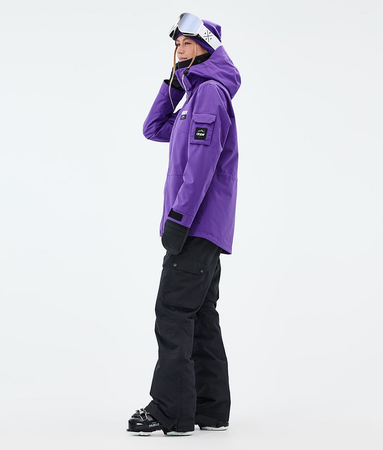 Dope Adept W Skijakke Dame Vivid Purple, Bilde 3 av 9