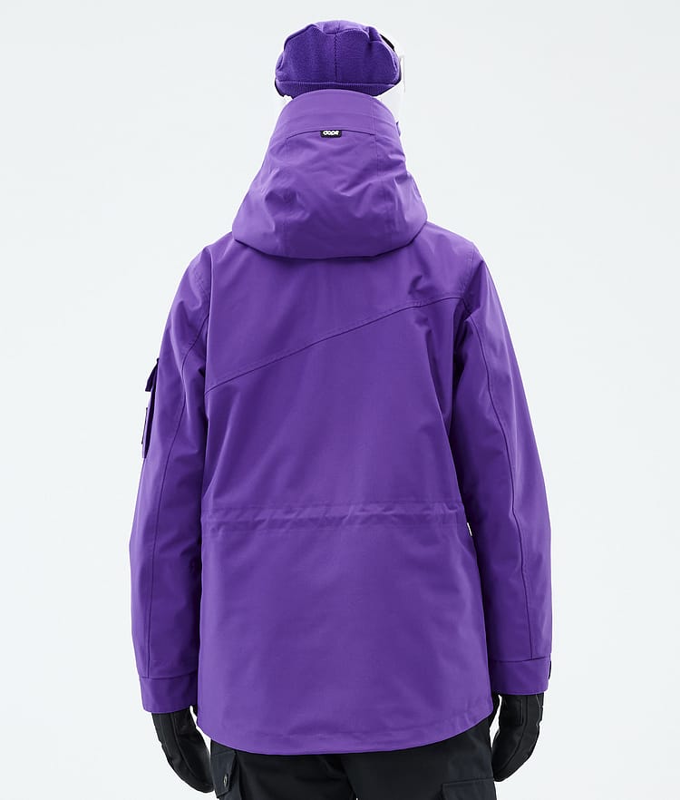 Dope Adept W Snowboardjakke Dame Vivid Purple, Bilde 6 av 9